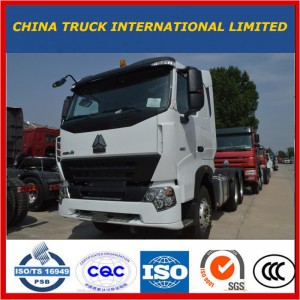 Sinotruk HOWO A7 6 * 4 10 Wheelers 420HP Diesel Heavy Duty Głowica przyczepy / Głowica ładująca / Głowica holownicza ciągnika