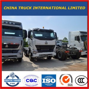 Chiny 6X4 A7 420HP 10 koła HOWO Holownicza ciężarówka / ciągnik siodłowy